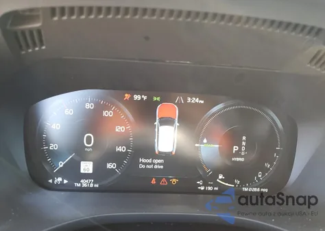 2021 Volvo Xc60 T8 Recharge R-Design из США, поврежденный, VIN YV4BR0DM5M1870075